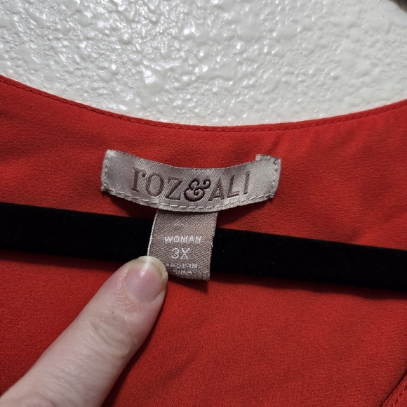 Red Blouse - Picture 2 of 4